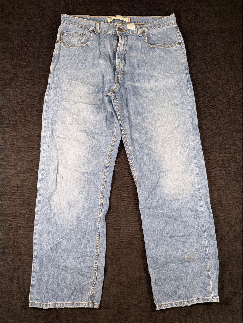 Levi's Loose Straight Light Wash Denim Jeans W36 L34